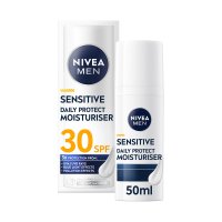 Nivea Men Sensitive Moisturiser Spf30 50ml