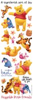 Disney Pooh Friends Rub On 10 x 34cm