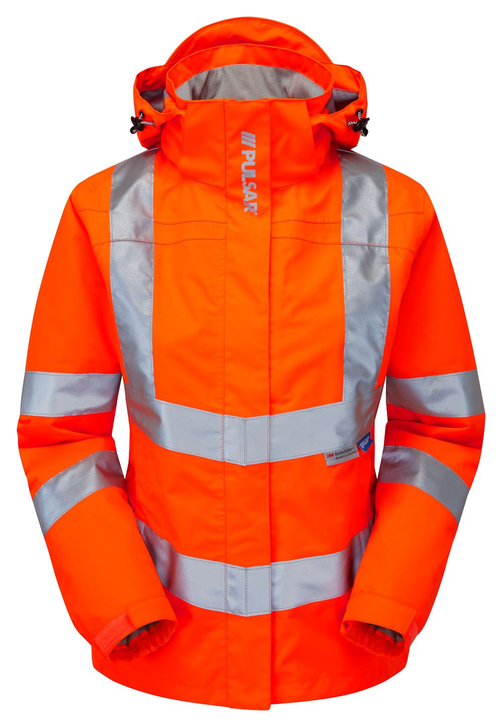 PULSAR&reg; Protect Women's Storm Coat Orange &ndash; Recycled Content