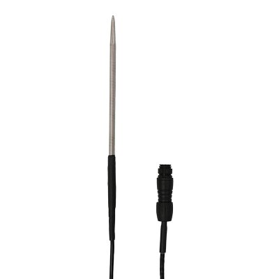 STPX153-2 Penetration Probe with stainless steel tip, PTFE cable, and heat-shrink strain relief for high-temperature LEBI-310 Logger applications