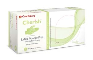 CRANBERRY - CHERISH GLOVES POWDER FREE MEDIUM