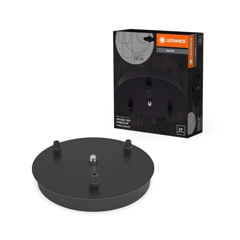 Ledvance Vintage Pendulum Triple Canopy