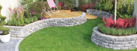 Aspen Stone Basalt Dry Fix Garden Walling or Cap XD