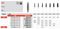 Edenta Diamond Thick Flame Bur Size 016 / Fine - DMI Ireland's Leading Dental Supplier - Next Day Delivery