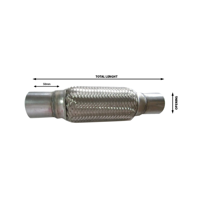 Exhaust Flexi Pipe (64mm Opening)