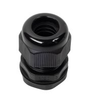 METRIC CABLE GLANDS, IP68, 20mm knock out 7-14mm black