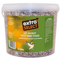 Extra Select No Wheat Wild Bird Food In Bucket 5ltr