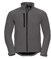 J140M Grey Russell Soft Shell Jacket