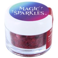 EDIBLE magic sparkles -nat- Garnet red 3g