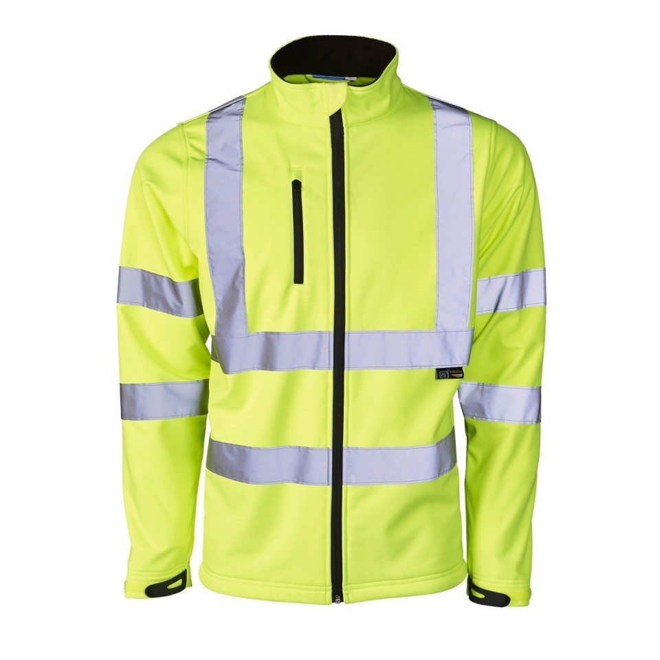 Supertouch Hi Vis Softshell Jacket Advanced Safety Safety in Knowledge