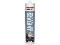Soudal Roof & Gutter Sealant Clear 290ml