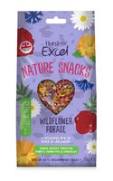 Excel Nature Snacks Wildflower Forage 75g x 6