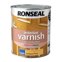 Ronseal Interior Varnish Antique Pine 750ml
