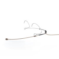 DPA 4466 CORE+ Omnidirectional Headset Mic, Loud SPL 144dB, Brown, MicroLock