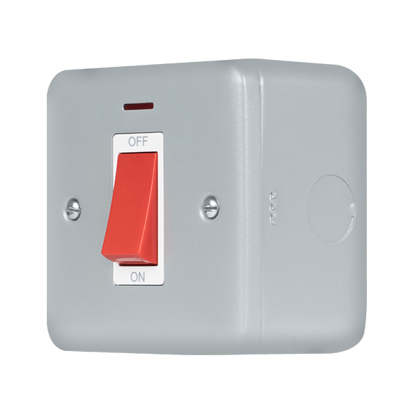 Click 50A 1G DP Switch + Neon Metal Clad Pro MCP201