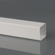 Brett Square Downpipe White