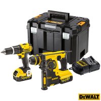 DeWALT DCK206M Combi & SDS Drill 4.0Ah Twin Pk