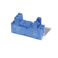 96.02SMA - Finder 96 Series 8 Pin 250V AC Din Rail Relay Socket For Use With 56.32 Series Relays