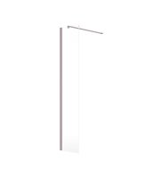 ASPECT 400MM WETROOM PANEL CASHMERE PINK MATT
