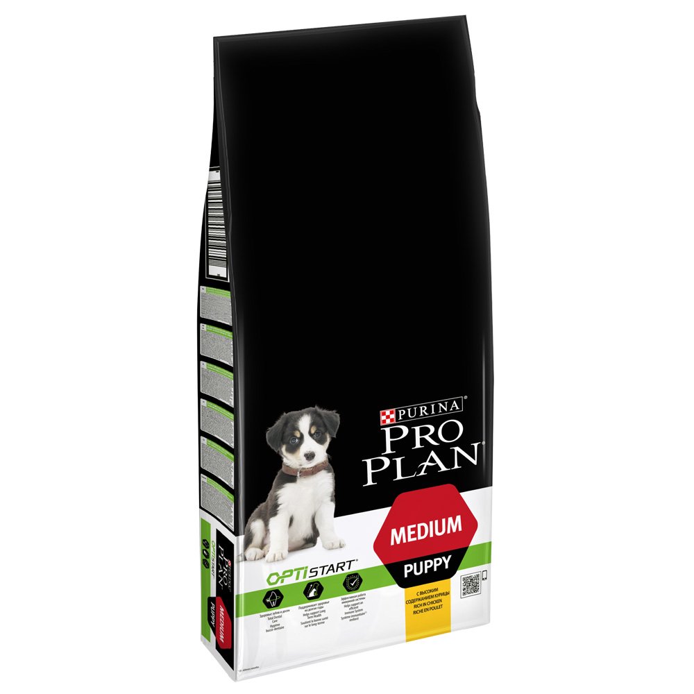 Pro Plan Puppy Complete Medium With Optistart Rich in Chicken Dry Food 12kg