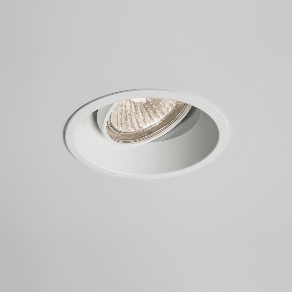 Astro Minima White Tilt Recessed DownLight