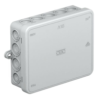 A18 JUNCTION BOX 125X100X40 WITH TERMINAL.