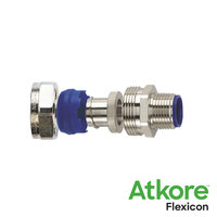 Atkore Flexicon LTP-C Liquid Tight Nickel Plated Brass Male Glands - Fixed Type