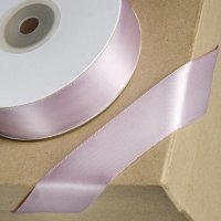 Double Sided Satin Ribbon Mauve - 3mm x 25m