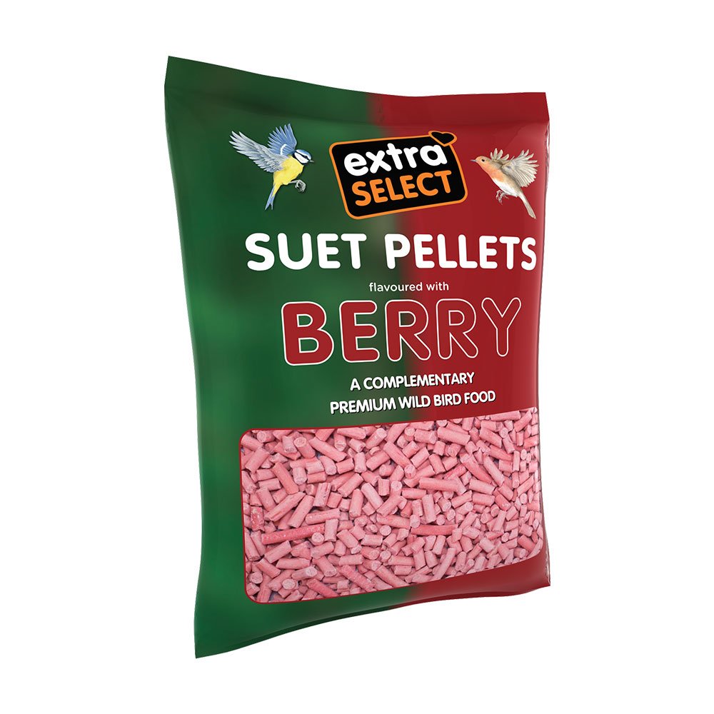 Extra Select WB131 Suet Pellets with Berry Refill 3kg