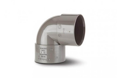 Polypipe WS15 32MM 90&deg; Bend Grey