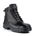 Dual Density Chukka Boot With Scuff Cap & Steel Midsole, Black