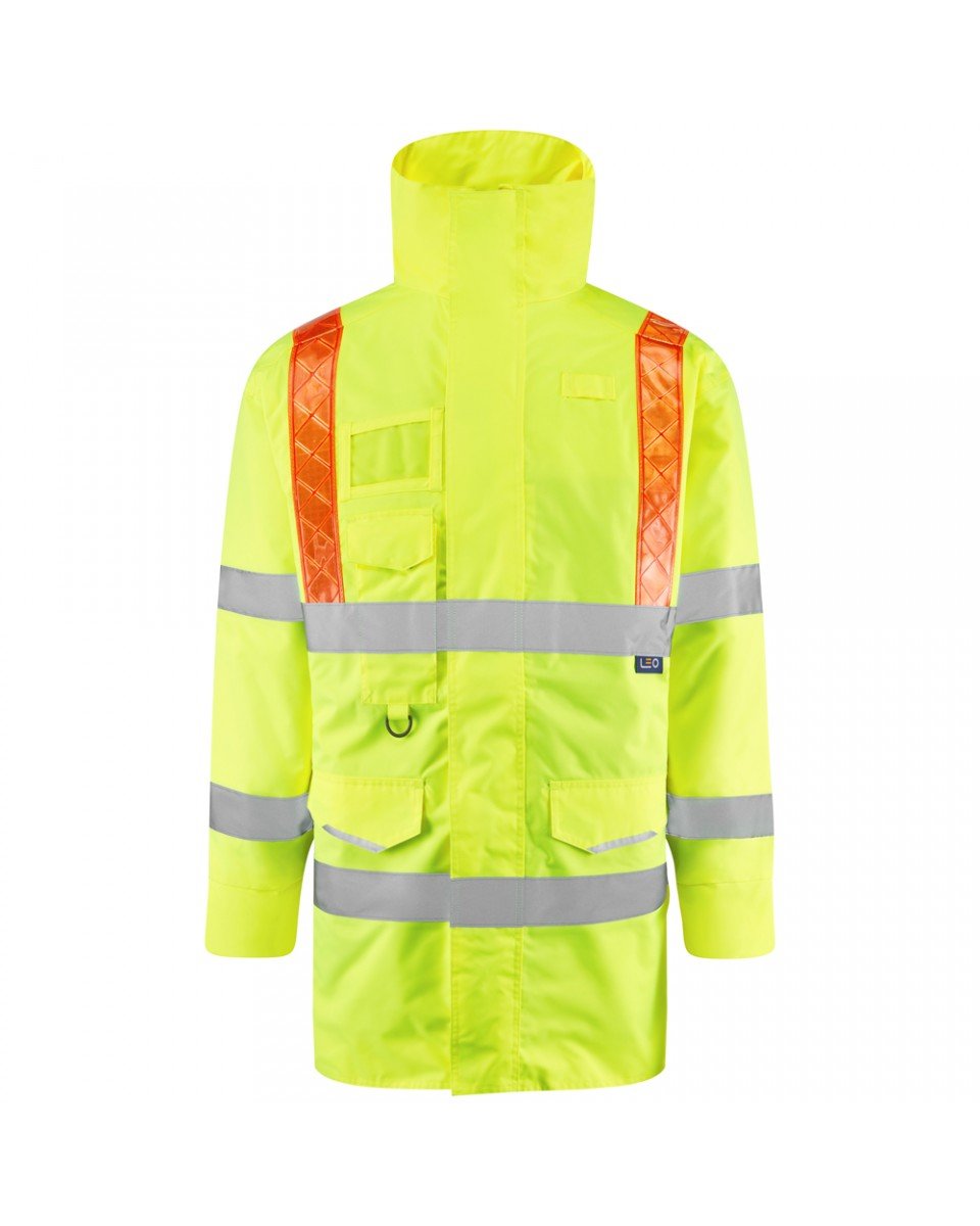 PUTFORD ISO 20471 CL 3 ORANGE BRACE ANORAK