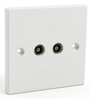 lincoln tv socket 2 gang