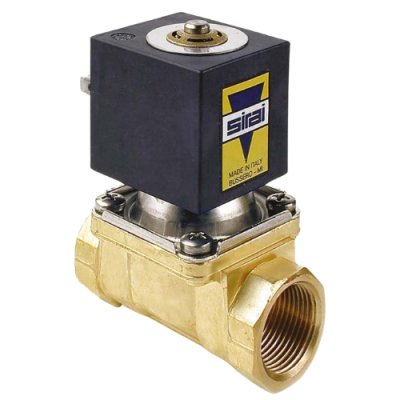 Magneet ventiel 24V AC 10bar normaal gesloten 1/2