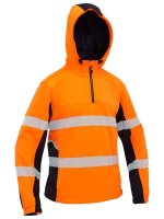 FLX & MOVE™ HI VIS TAPED LIQUID REPELLENT FLEECE HOODIE