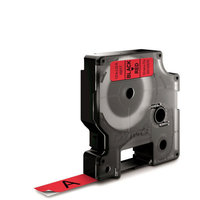 Compatible Dymo S0720570 45017 Black on Red 12mm x7m Pack of 5