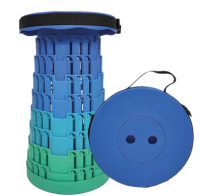 TELESCOPIC STOOL | BLUE-GREEN