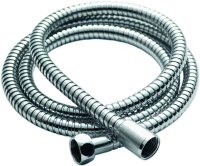 Tucker French Chrome 7mm Bore Double Lock Shower Hose 2000mm
