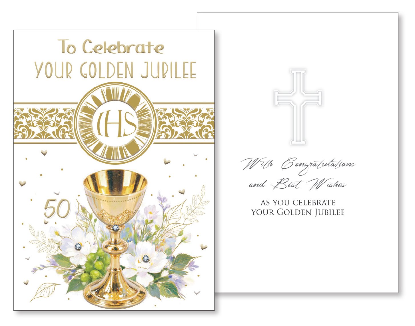 Card/Golden Jubilee/3 Dimensional   (20523)