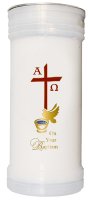 Candle - Baptismal   (8750)