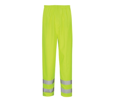 Tungsten Hi-Visibility Waterproof Breathable PU Trousers Yellow