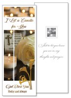 Card - I Lit A Candle For You   (20853)