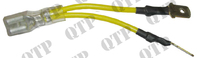 Cable Assy 1 x Female 2 x Male Yellow