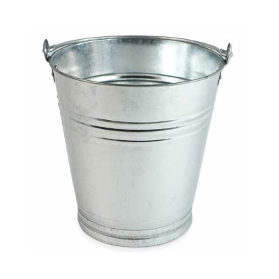 12L / 3 Gallon Round Glavanised Bucket