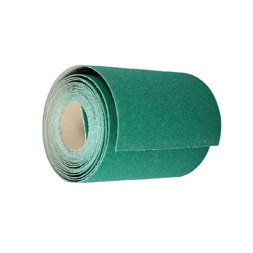 115mm x 10m Green Sandpaper 40G