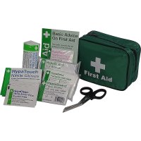 PERSONAL ISSUE FIRST AID KIT IN BELT POUCH