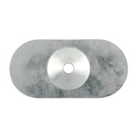 Metal Oval Stress Plate 82x40 for Insulation Box of 50