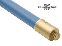 Z1602 BLUE 3FT X 1" SEWER ROD
