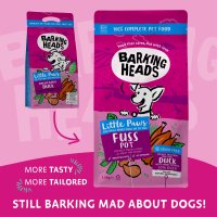 Barking Heads Adult Dog Little Paws Fuss Pot Duck 1.5kg