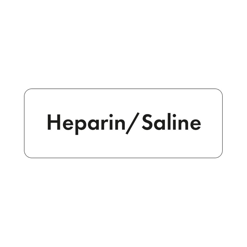Purfect Syringe Drug Label (400) Heparin/Saline J.A.K Marketing